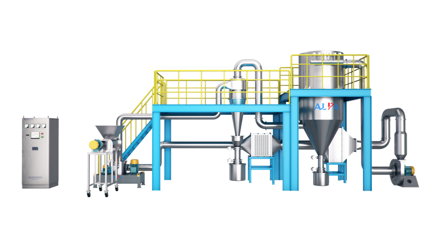 機(jī)械粉碎機(jī)布置圖